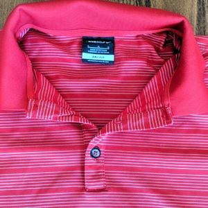 Nike golf men's polo large Dri-Fit